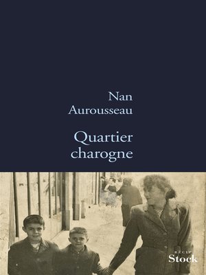 cover image of Quartier charogne